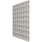 Ekena Millwork 19 5/8in. W x 19 5/8in. H Bradford EnduraWall Decorative 3D Wall Panel Covers 2.67 Sq. Ft. WP20X20BRGHC - alternate 4